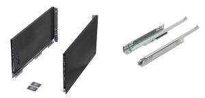 K-StrongMax Uni 18 szuflada H249/500mm, czarna