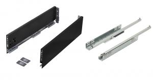 K-StrongMax Uni 16 szuflada H121/450mm, czarna