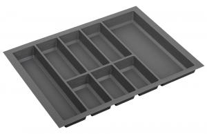 Wkład na sztućce Classico Split
622×474 mm antracyt