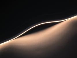 StrongLumio  taśma LED neon 4x10 mm, 24V 9,6W (168 LED/m) IP67 biały ciepły