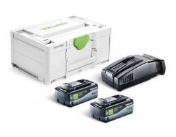 FESTOOL 577327 Zestaw energii SYS 18V 2x8,0/SCA16