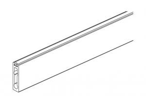 VERTIKO drążek meblowy 900mm czarny mat