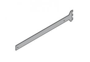 VERTIKO Półka 300x18mm ciemnobrązowa