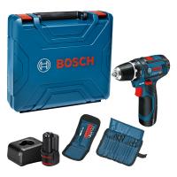 BOSCH 060186810J GSR 12V-15 , 2x2.0 Ah + 23pcs Set