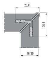 SCHUCO-921015 profil nabijany aluminium