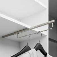 HETTICH 9364999 výsuvný věšák na ramínka, 400 mm, stříbrná