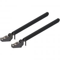 BLUM 22F3500 Aventos HF Top ramiona - 600-910mm, czarny Eclipse