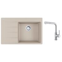 FRANKE Zestaw G289SA CNG 611-78 TL/7 sahara + FC6986