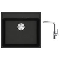 FRANKE Zestaw G297O MRG 610-52 RTL onyx + FC 6985