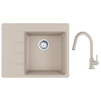 FRANKE Zestaw G285SA CNG 611-62 TL/7 sahara + FC6051