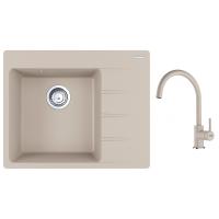 FRANKE Zestaw G270SA CNG 611-62 TL/2 sahara + FC6018