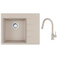 FRANKE Zestaw G286SA CNG 611-62 TL/2 sahara + FC6051
