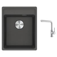 FRANKE Zestaw G294ŠB MRG 610-37 RTL szary łupek + FC 6985