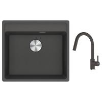 FRANKE Zestaw G296ŠB MRG 610-52 RTL szary łupek + FC 6051