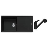 FRANKE Zestaw G138MČ BFG 611 czarny matowy + FC 9547.901