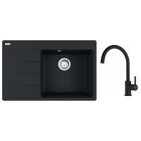 FRANKE Zestaw G271MČ CNG 611-78 TL/7 czarny matowy + FC 6018.901
