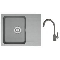FRANKE Zestaw T118SZ OID 611-62 szary + FC 6018.084