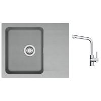 FRANKE Zestaw T110SZ OID 611-62 szary + FS 3230.031