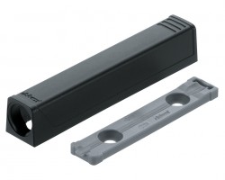 BLUM 956A1201 Tip-on adapter prosty, 76mm, czarny