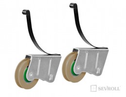 SEVROLL 10200 wózek dolny WD 10C HI-TEC - 2szt