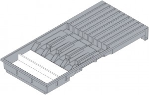 BLUM ZC7M0200 uchwyt na noże szary