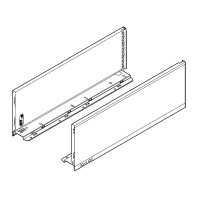 BLUM 770C6002I boki Legrabox C 600mm stal nierdzewna