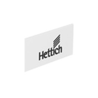 HETTICH 9123006 ARCITECH zaślepka z logo biały