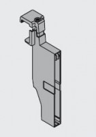 BLUM Z40D0002Z Orga Line koncovka Antaro szary