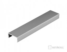SEVROLL profil "U" do płyty laminowanej 18mm 3m srebrny