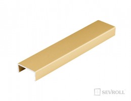 SEVROLL 00032 profil "U" do płyty laminowanej 18mm 3m złoty