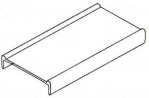 IC-Profil maskujący dolny 3m alu