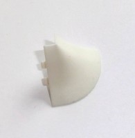 TL Slim line plus (Compact line) Narożnik zewnętrzny  90° BIAŁY
