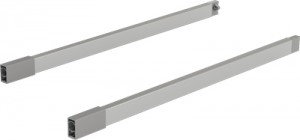 HETTICH 9150656 ARCITECH komplet relingów 650 L+P, srebrny