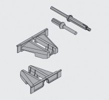 BLUM T57.7400 zębatki Movento-Legrabox Tip-on