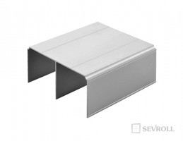 SEVROLL 02836 Comfort tor górny 3m srebrny