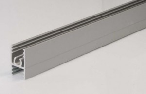 SEVROLL 03757 tor górny Simple/Blue 2,5 m (do płyty laminowanej 10 mm) srebrny