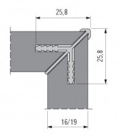 SCHUCO-921015 profil nabijany aluminium