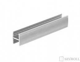 SEVROLL 01617 listwa łącząca H10 Decor 3m, srebrna