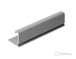 SEVROLL 01598 Slim Line II profil ramowy 18mm 2,7 m srebrny
