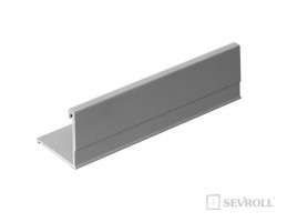 SEVROLL 02550 Secret Line II profil ramkowy 18mm 2,7m srebrny