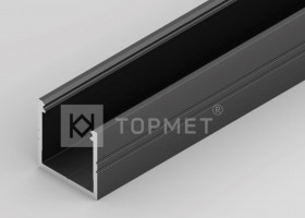 StrongLumio profil LED Smart16 alu černý 1000mm