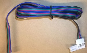 DL-kabel zasilający RGB LED taśma bez pinów