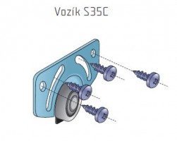 S-S35C wózek dolny