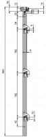 LEHMANN Drążek SVS3 Typ 4 (1+3 wysokość 579 mm)