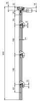 LEHMANN Drążek SVS3 Typ 2 (1+3 wysokość 515 mm)