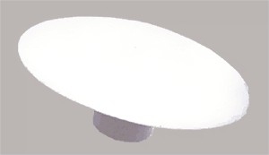 Zaślepka mimośrodu CF04 biała