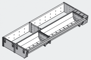 BLUM ZSI.450KI2N Orga Line wkład na sztućce 450 stal nierdzewna