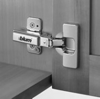 BLUM 71T9650 półnakładany do grubych drzwi 95°