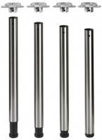 HETTICH 70148 FEMI nogi stołowe komplet 710 stal nierdzewna