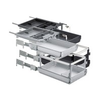 HETTICH 46748 Kontener komplet 244/530 aluminium